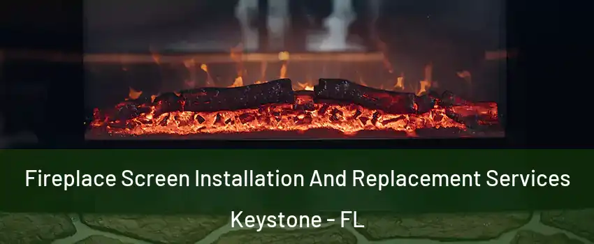 Fireplace Screen Installation And Replacement Services Keystone - FL