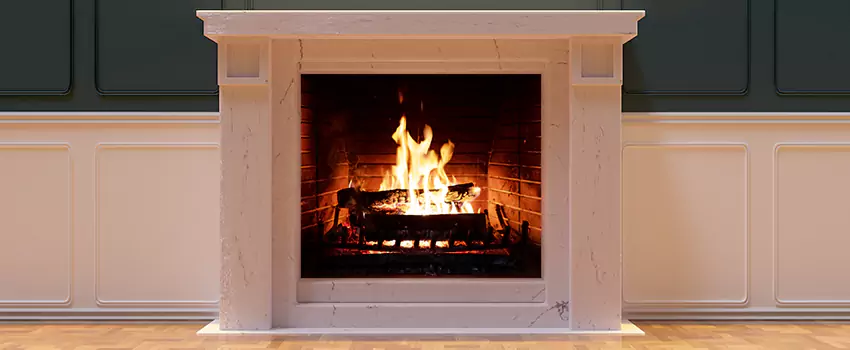 Decorative Electric Fireplace Installation in Keystone, Florida
