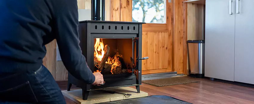 Open Hearth Wood Fireplace Installation in Keystone, FL