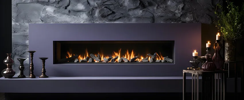 Ember Bed for Ventless Gas Fireplace in Keystone, FL
