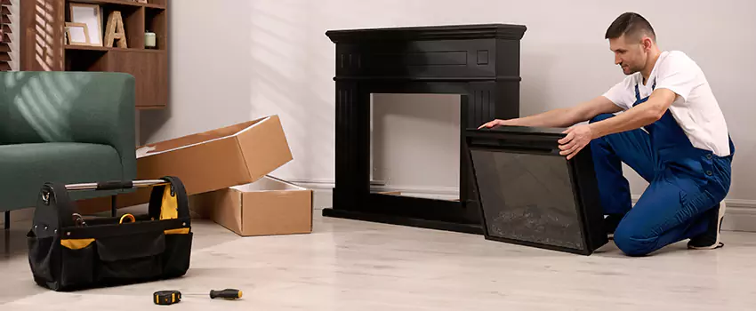 Old Rusted Metal Fireplace Repair And Replacement in Keystone, FL