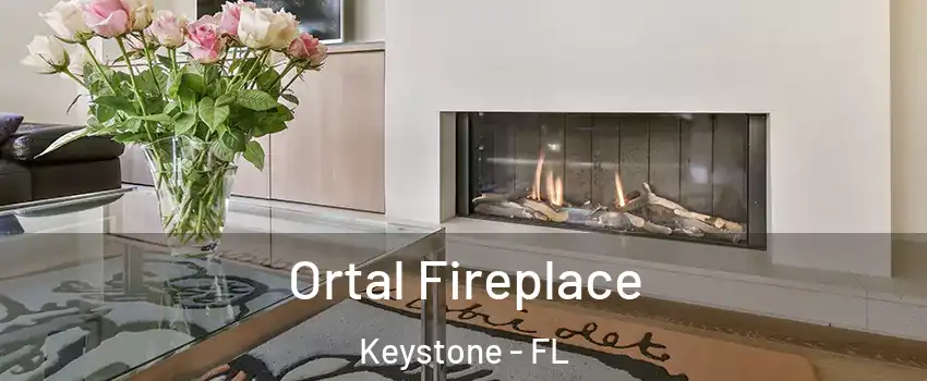 Ortal Fireplace Keystone - FL