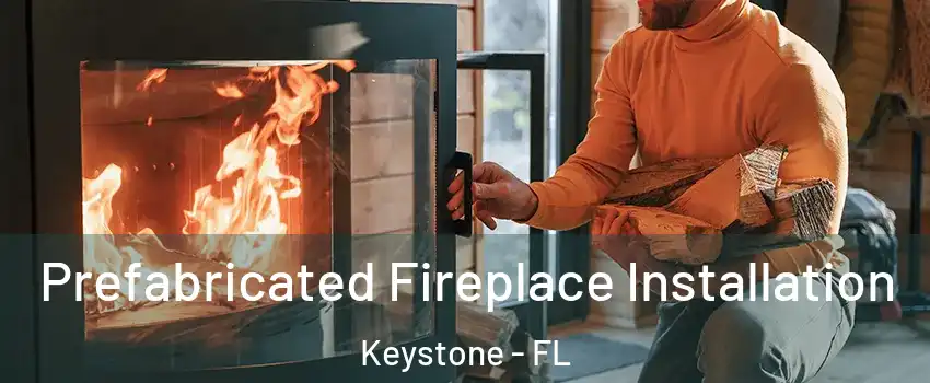  Prefabricated Fireplace Installation Keystone - FL